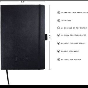 NEW Adult Doodling Leather Notebook Notepad Doodle Book Art Book Journal